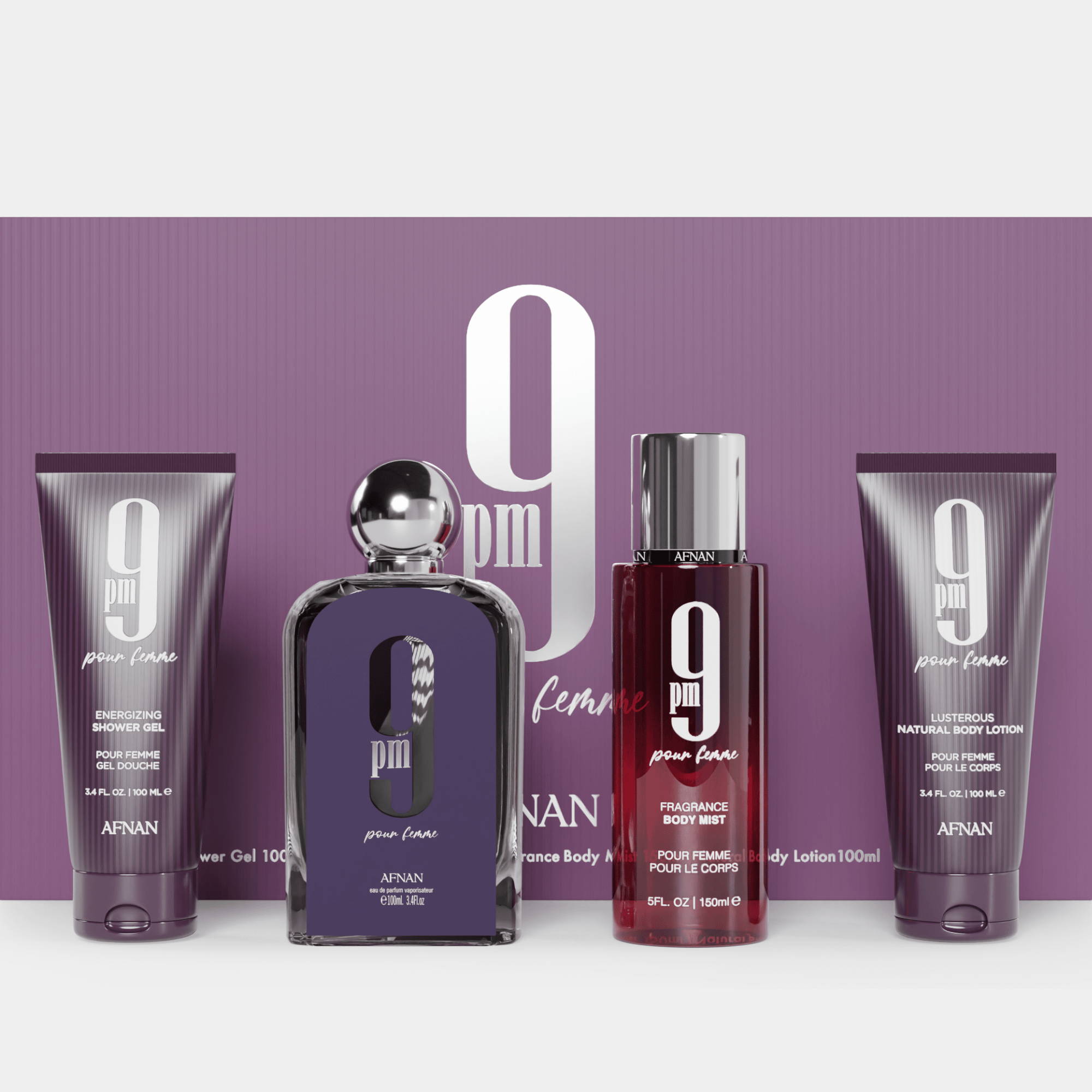 GIFT SET 9 PM POUR FEMME