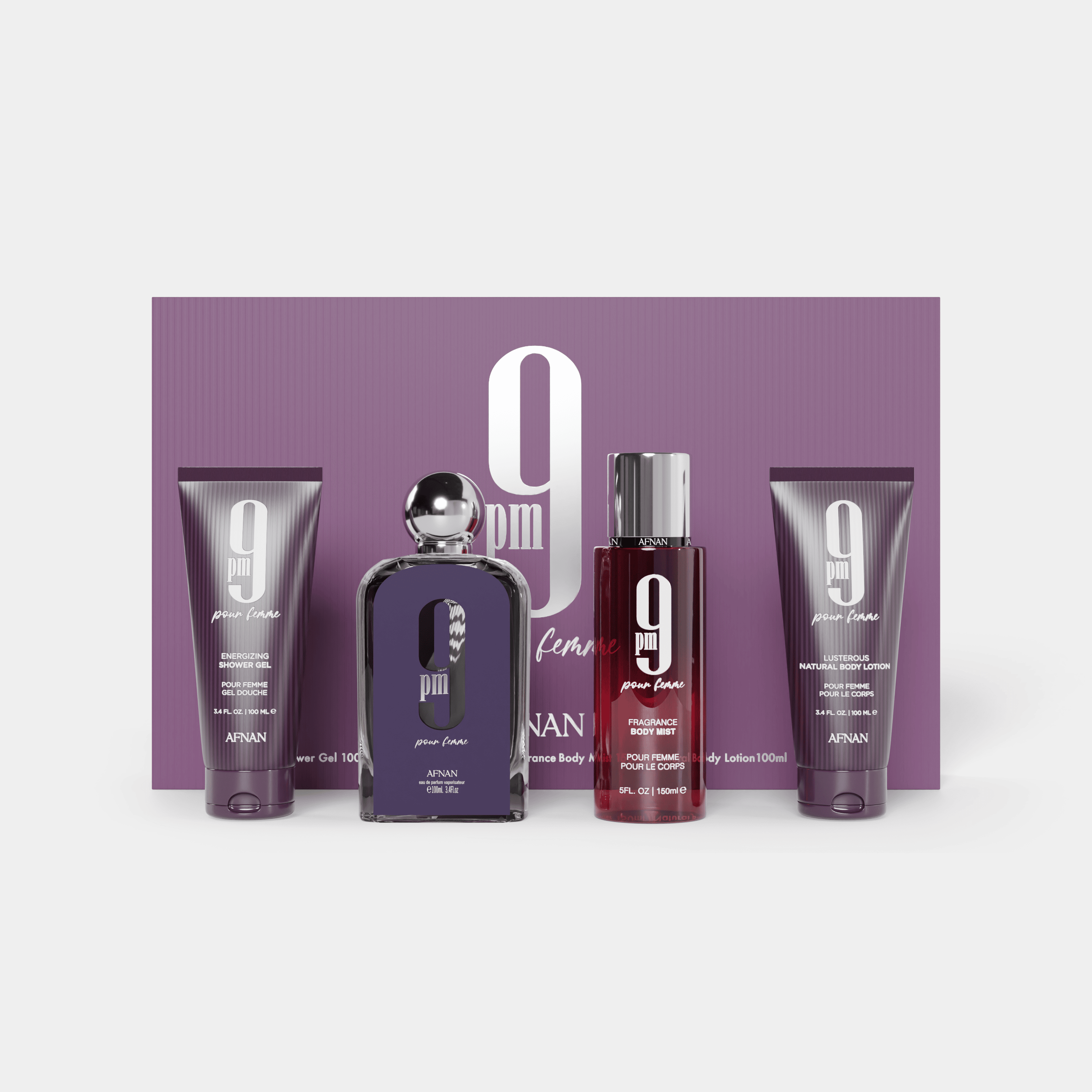 GIFT SET 9 PM POUR FEMME