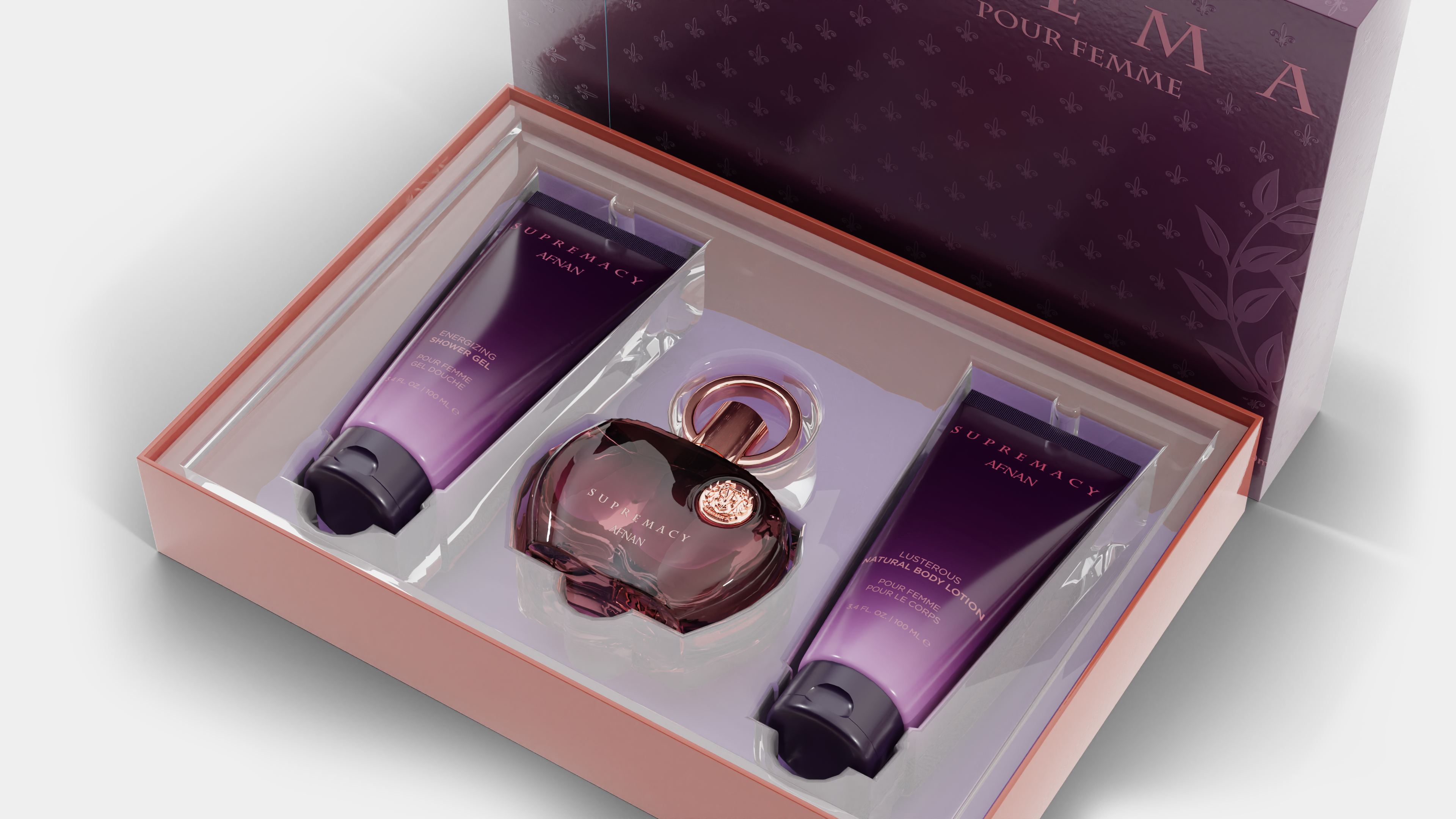 GIFT SET SUPREMACY FEMME PURPLE